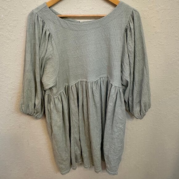 Free People Get Obsessed Babydoll Tunic Dress - Picture 2 of 3